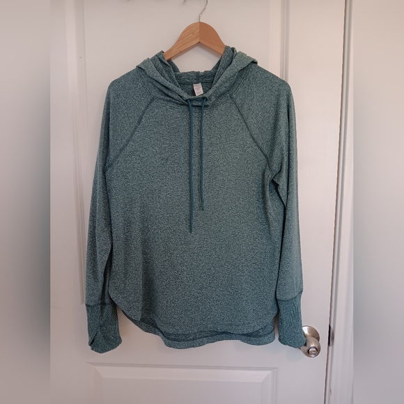 Marika Green Blue Light Weight Sweatshirt - Picture 1 of 12